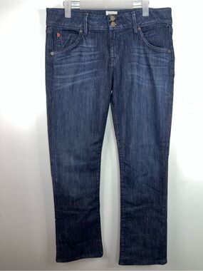 Hudson Beth Baby Boot Jeans Bootcut Dark Wash Denim Mid Rise Women’s Size 31